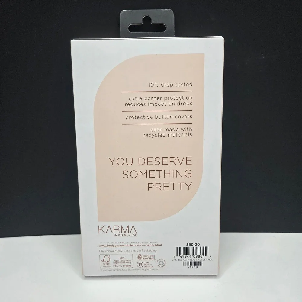 Body Glove Karma Samsung Galaxy S24+ Case Clear Magnetic 10ft Drop Protect NIB